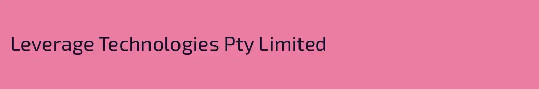 Leverage Technologies Pty Limited
